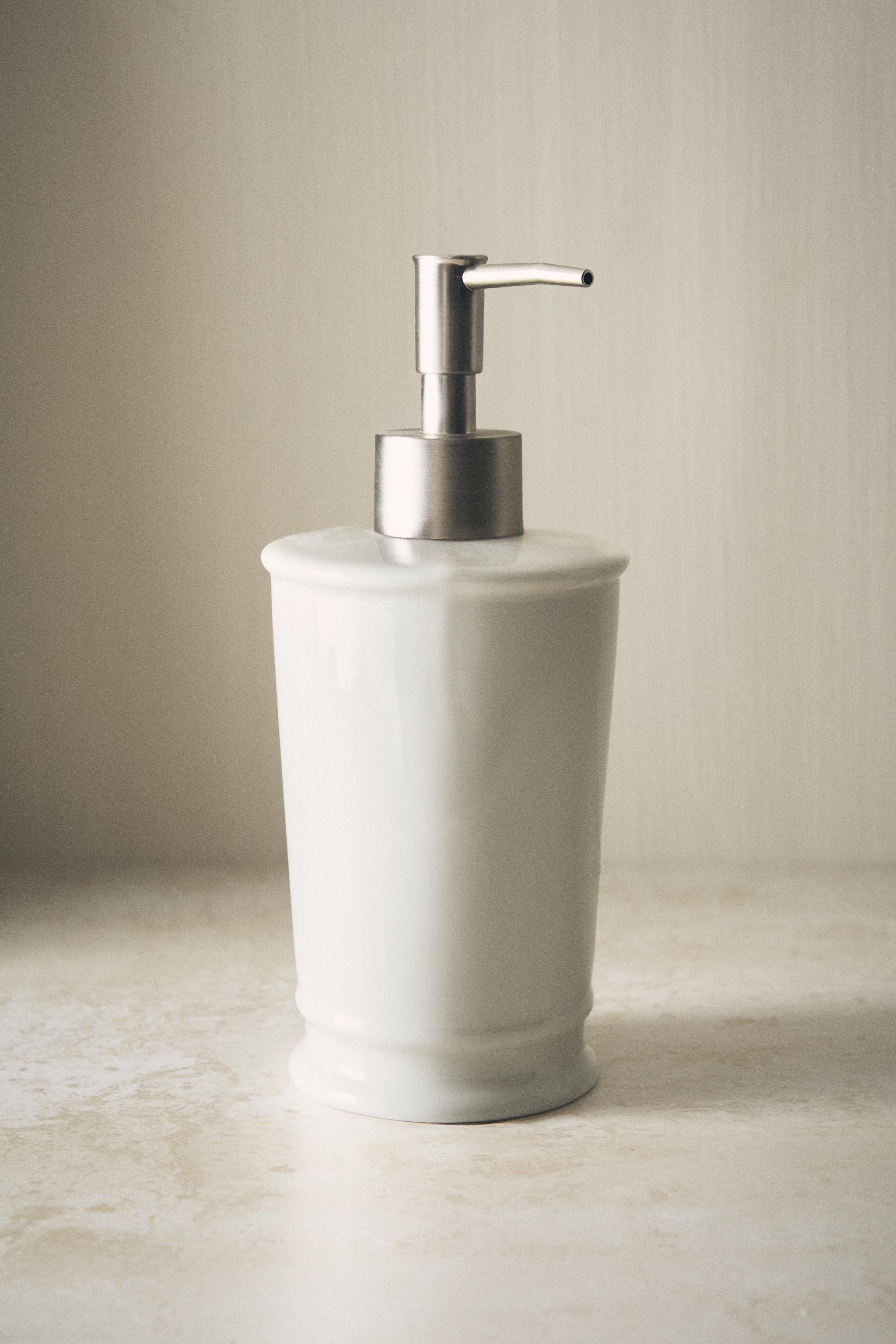 DISTRIBUTEUR SAVON CÉRAMIQUE